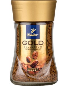 Кофе натуральный растворимый gold selection сублимированный 47 5 г Tchibo