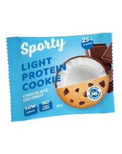 Печенье Protein Light Шоколад кокос 40 г Sporty
