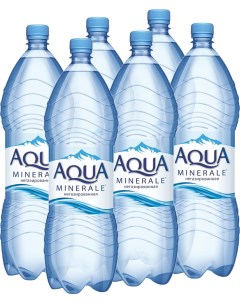 Вода негазированная питьевая 2 л упаковка 6 шт Aqua minerale