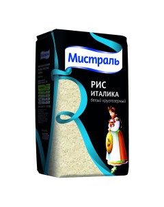 Рис Италика круглозерный 1 кг Mistral