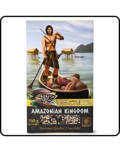 Шоколад Amazonian Kingdom темный с кешью 250 г Libertad