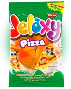 Мармелад жевательный Jelaxy Пицца 20 гр Упаковка 24 шт Nobrand