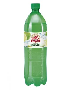 Напиток Мохито безалкогольный сильногазированный лимонад 1 л Martin