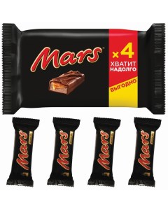 Шоколадный батончик Карамель Мультипак 4 40 5гр 5шт Mars