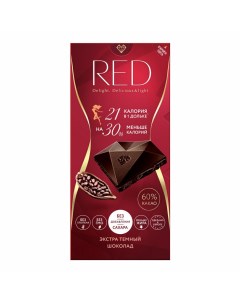 Шоколад Extra темный 60 85 г Red delight