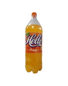 Газированный напиток Orange 2 л Hello