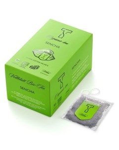 Чай зеленый Сенча упак 17 хлопковых пакетиков по 2 5 гр Wital