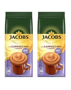 Напиток кофейный cappuccino choco растворимый со вкусом шоколада 500 г х 2 шт Jacobs