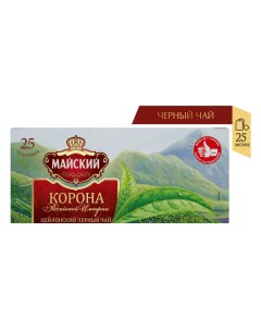 Чай черный Корона Российской Империи пакетированный Майский