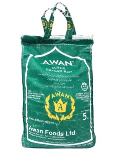 Рис Басмати Super непропаренный 5 кг Awan