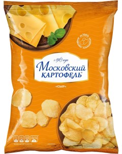 Чипсы картофельные сыр 130 г Московский картофель