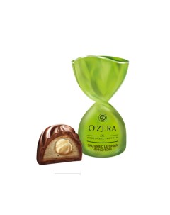 Шоколадные конфеты с цельным фундуком O`zera