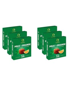 OZera шоколад молочный Milk Orange 90 г х 6 штук O`zera