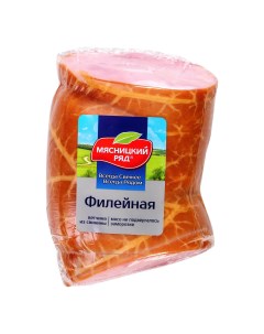 Колбаса вареная ветчина Филейная кусок 300 г Мясницкий ряд