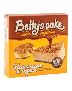 Торт Чизкейк с карамелью и орехом 500 г Betty`s cake