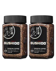 Кофе растворимый Black Katana 2 шт по 100 г Bushido