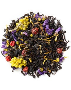 Набор чая Чайная помощь чай чёрный тропических фруктов 50 г чай чёрный лесных ягод 50 Фабрика счастья