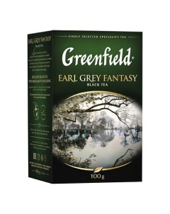 Чай черный Earl Grey Fantasy листовой 100 г Greenfield