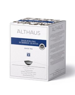 Чай черный байховый Darjeelind Summer Leaves 15 пакетиков Althaus