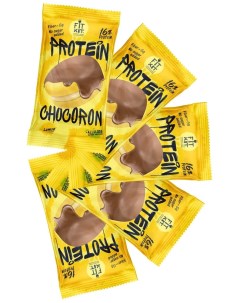 Протеиновое печенье Protein Chocoron Лимон 10 шт по 30 г Fit kit