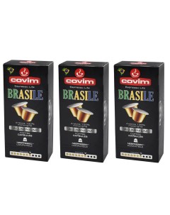 Кофе в капсулах Nespresso Alu Monorigine Brasile 30 капсул Covim