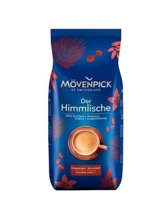 Кофе натуральный жареный арабика в зернах of Switzerland Der Himmlische 1000 гр Movenpick