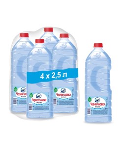 Вода питьевая артезианская негазированная 4 шт по 2 5 л ПЭТ Черноголовка