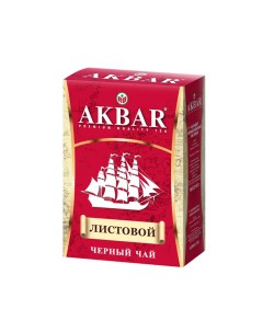 Чай черный Корабль 90 г Akbar