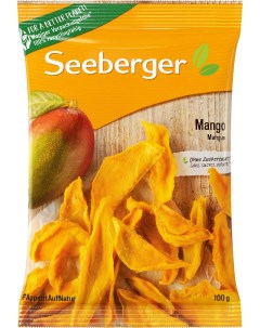 Сухофрукты манго дольками сушеный 100 г Seeberger