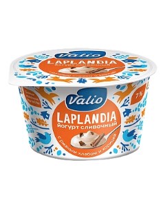 Йогурт Laplandia сливочный с ржаным хлебом и корицей 7 180 г Valio