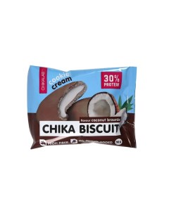 Печенье протеиновое Bombbar Chika Biscuit кокосовый брауни 3 шт х 50 г Chikalab