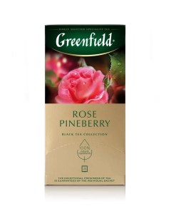 Чай чёрный Rose Peniberry 25 пакетиков Greenfield