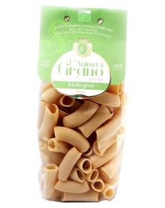Паста из твердых сортов пшеницы Rigatoni bio L oro Di Gragnano 500 г La bottega
