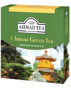 Чай Китайский зелёный листовой 100х1 8г Ahmad tea