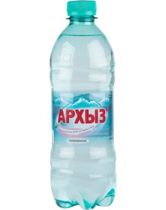 Вода минеральная питьевая газированная пластик 0 5 л Архыз