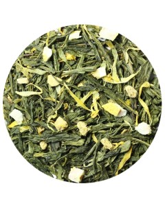 Зеленый чай Лимон с имбирем 100 г Подари чай