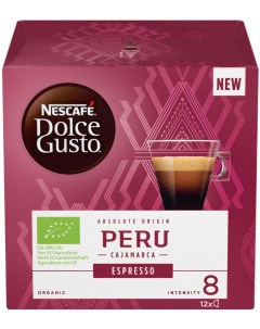 Кофе в капсулах Dolce Gusto espresso Peru 12 капсул Nescafe