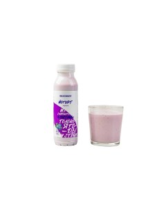 Питьевой йогурт с черникой без сахара 2 5 БЗМЖ 300 г Вкусвилл