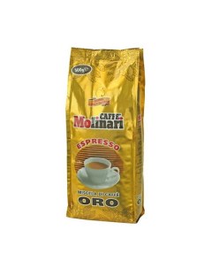 Кофе в зенах oro 500 г Molinari