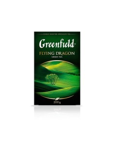 Чай зелёный Flying Dragon листовой 200 г Greenfield