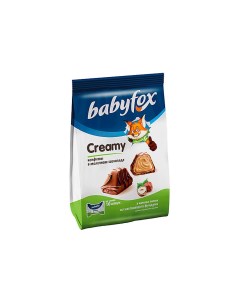Конфеты вафельные Creamy 3 шт по 100 г Babyfox