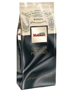 Кофе в зернах platino 1000 г Molinari