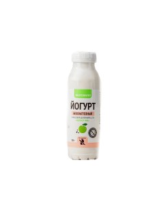 Питьевой йогурт Яблоко Чиа безлактозный 2 5 300 г Вкусвилл