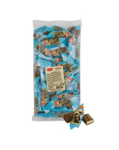Конфеты шоколадные Мишка косолапый 1000 г пакет КО11383 Красный октябрь