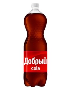 Газированный напиток Cola 1 5 л Добрый