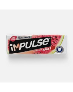 Резинка жевательная со вкусом арбуза 14 г Impulse
