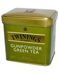 Чай зеленый ганпаудер байховый крупнолистовой 100 г Twinings