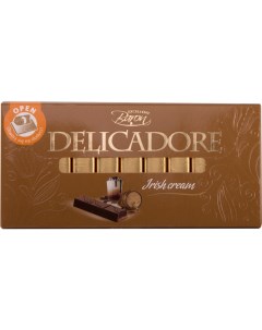 Шоколад темный с мягкой начинкой со вкусом ликера Ирландские сливки Delicadore