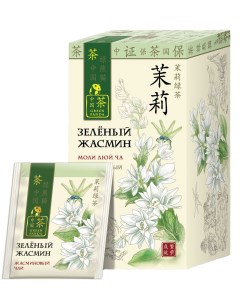 Чай зеленый жасмин 25 пакетиков Зеленая панда