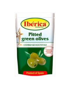 Оливки зеленые без косточки 170 г Iberica